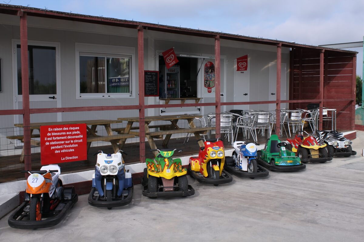 Circuit minis motos enfants à Torreilles