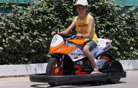 Circuit minis motos enfants à Torreilles